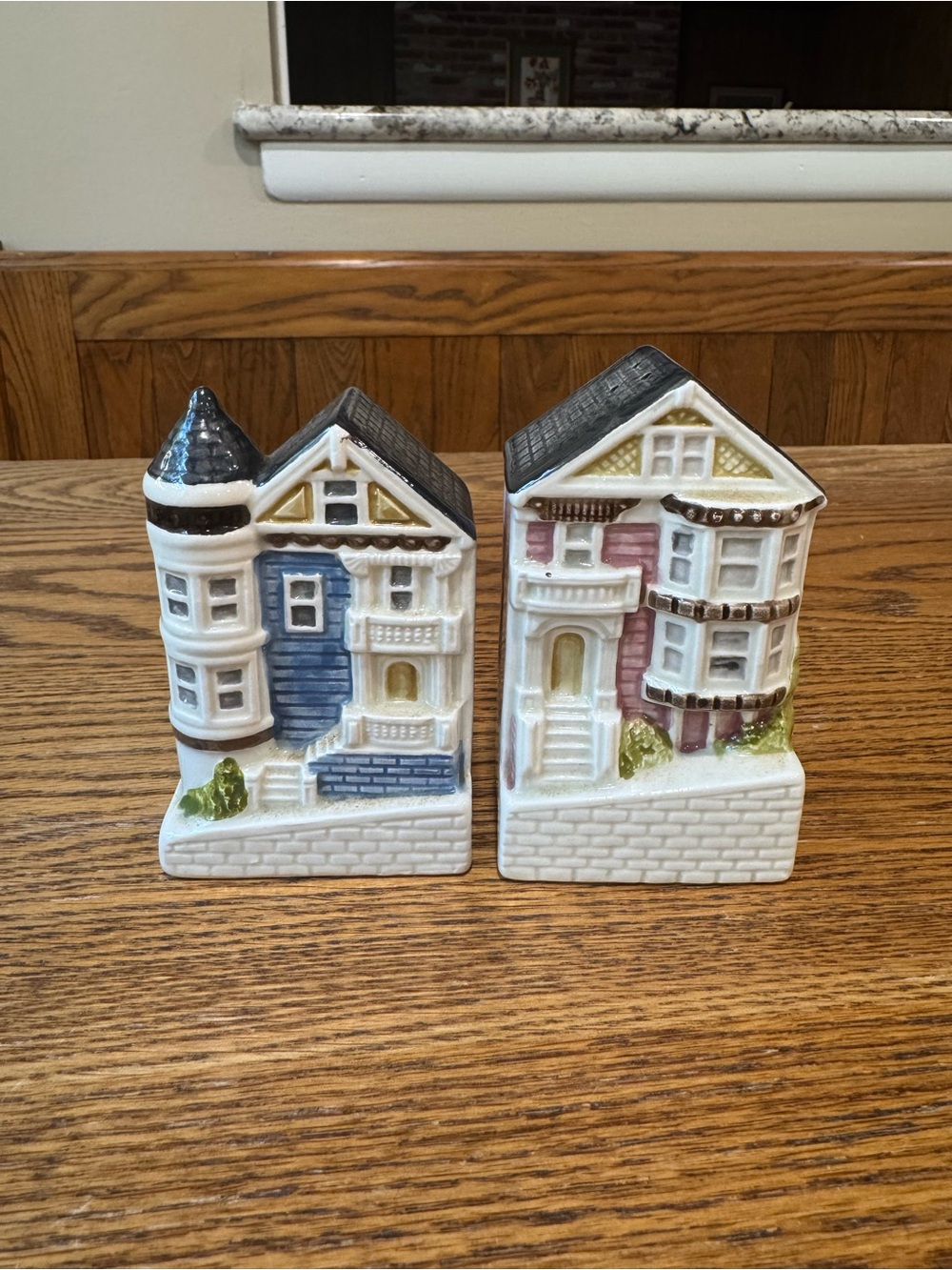 Victorian Pink Ladies Salt + Pepper Shakers